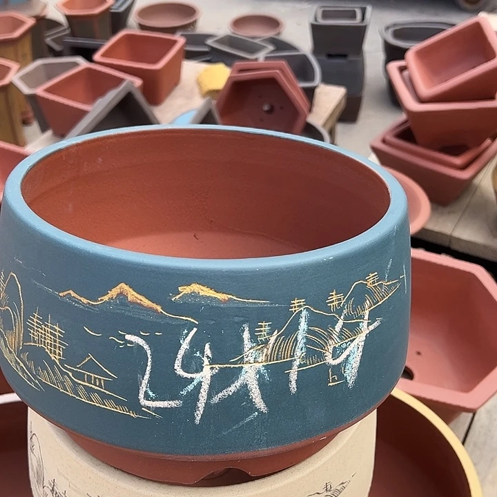 花盆紫砂透气花盆