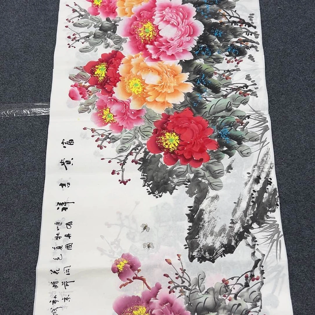 国画国画作品宣纸纯手绘