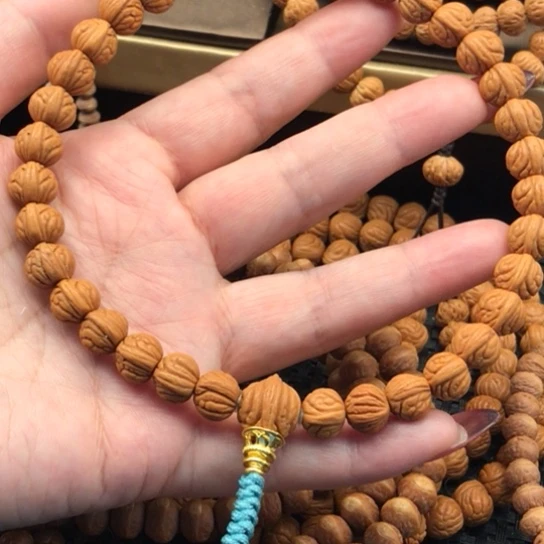 吊坠桃核小金豆10尺