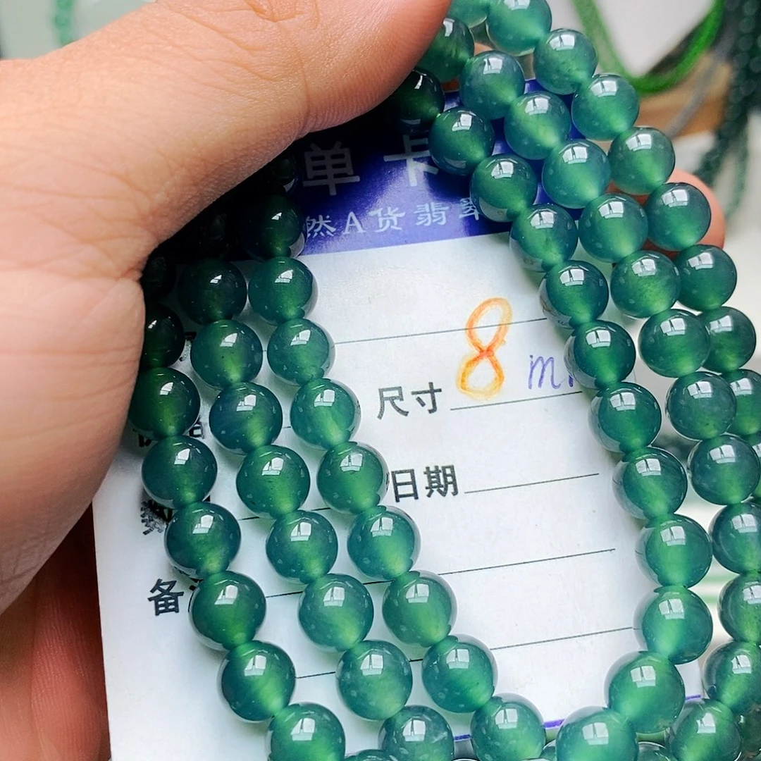 翡翠未镶嵌手链翡翠