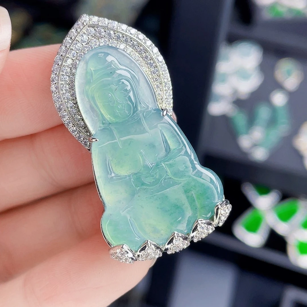 翡翠吊坠(不含链)未镶嵌