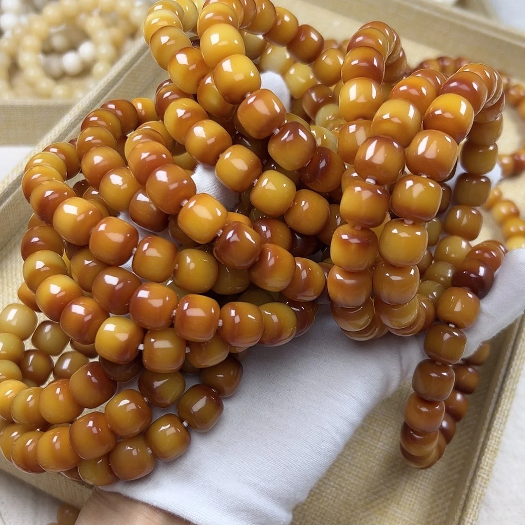 菩提根/象牙果吊坠13油糕桶0360