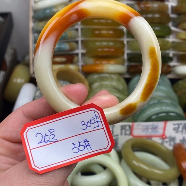 未镶嵌蛇纹石玉手绳