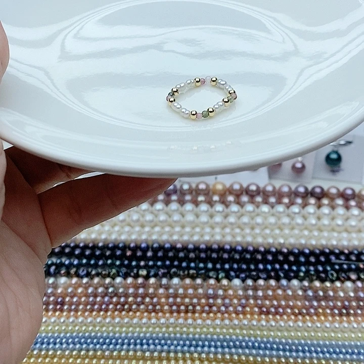 淡水珍珠颈饰未镶嵌