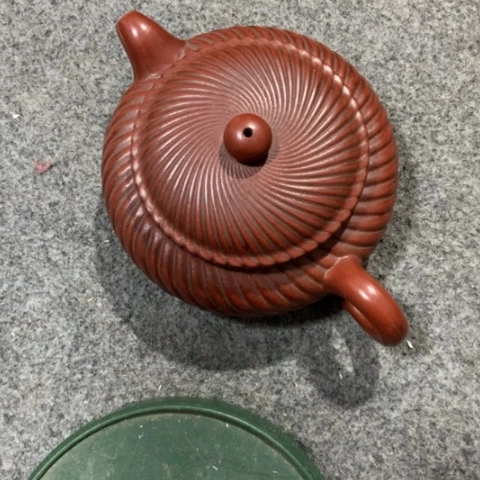 用***3紫砂茶壶陶瓷摆件爱好者摆件