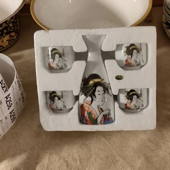 陶瓷一壶四杯特价出不退换老货库存不退换