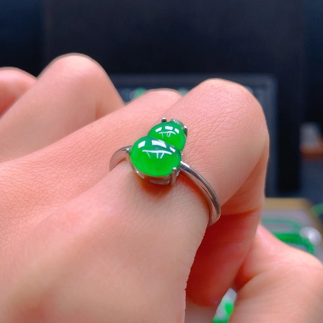 未镶嵌戒指翡翠天然翡翠