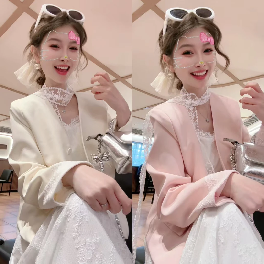 【月月专享】白雪恋曲.名媛小香西装外套＋吊带连衣裙套装XXJ-Z0080