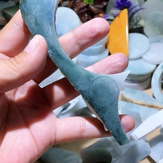 翡翠散珠边角料122