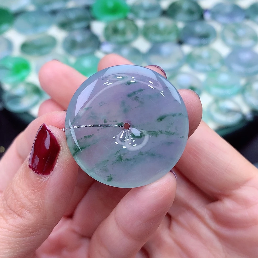 颈饰未镶嵌翡翠编号85-尺寸30.9/5.6