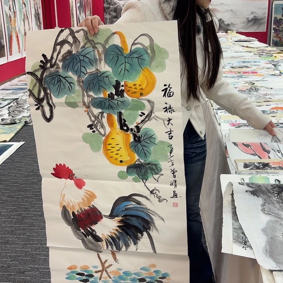 国画国画作品纯手绘