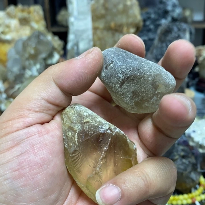 水晶水晶柱未镶嵌