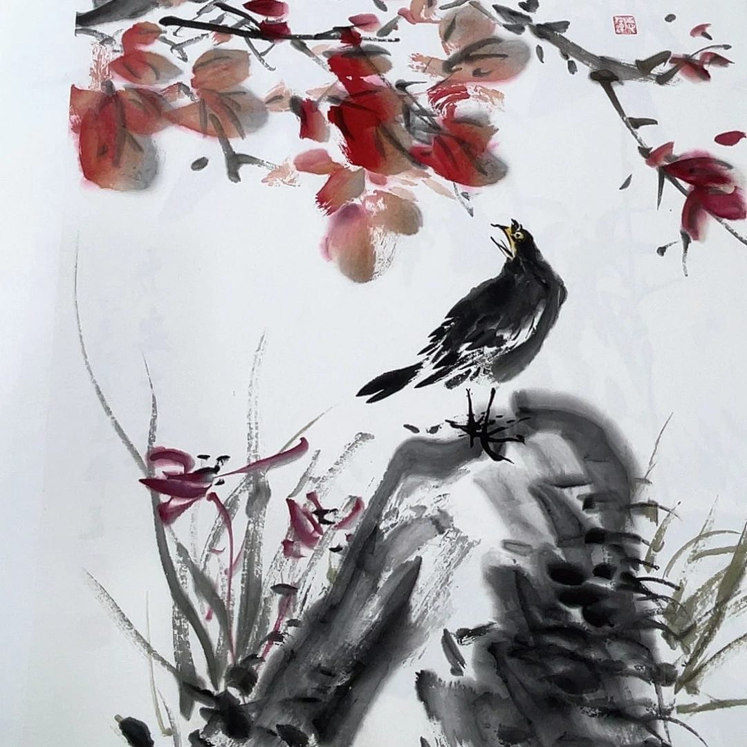 国画蒋志辉老师作品欣赏