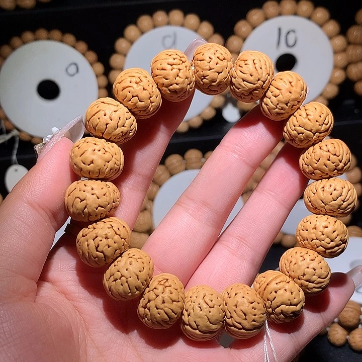 手串桃核树王纽扣