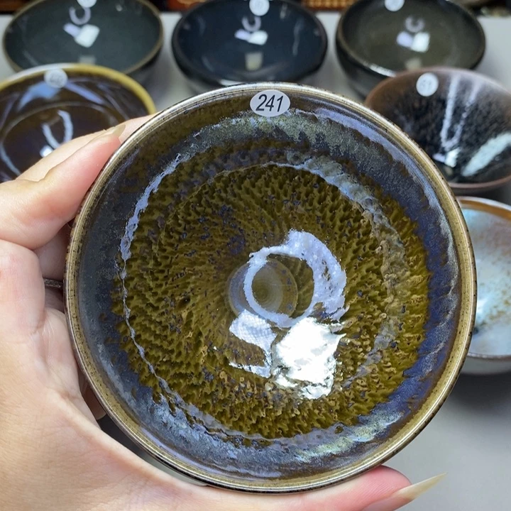 茶盏建窑建盏主人杯