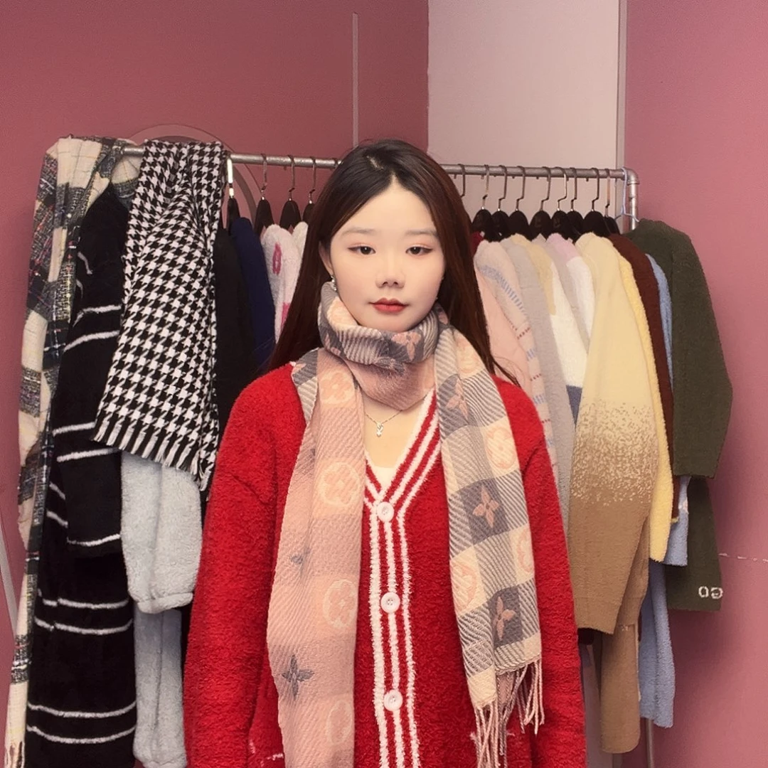 聚酯纤维格子四叶草