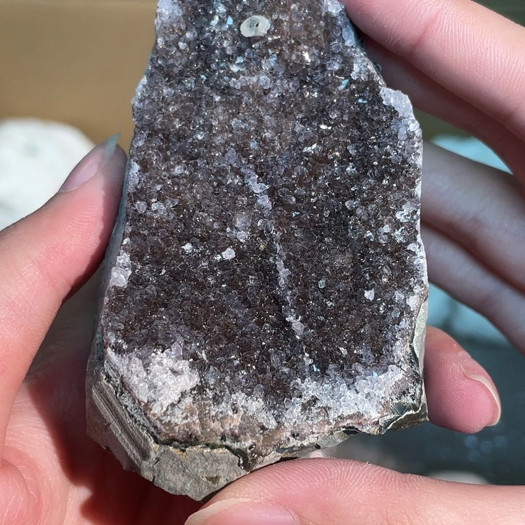 水晶未镶嵌手串晶洞40号