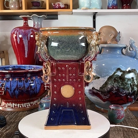 瓷片神垕镇钧瓷艺术