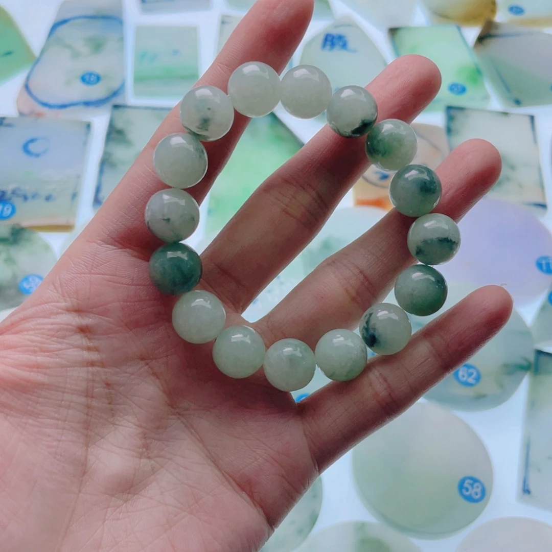 旺***鹰定制翡翠未镶嵌仿古无事牌开