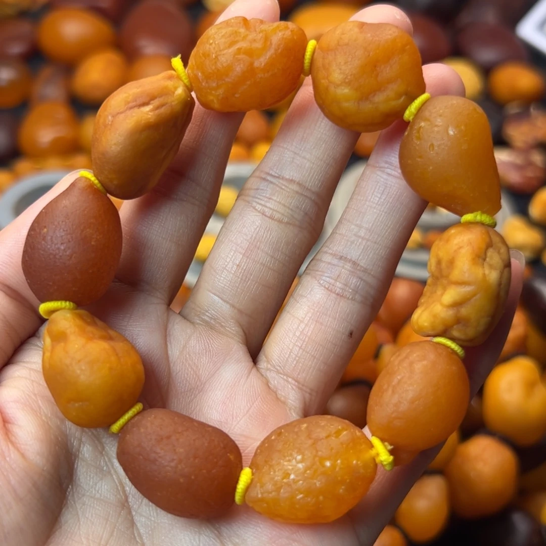 琥珀裸石未镶嵌天然蜜蜡