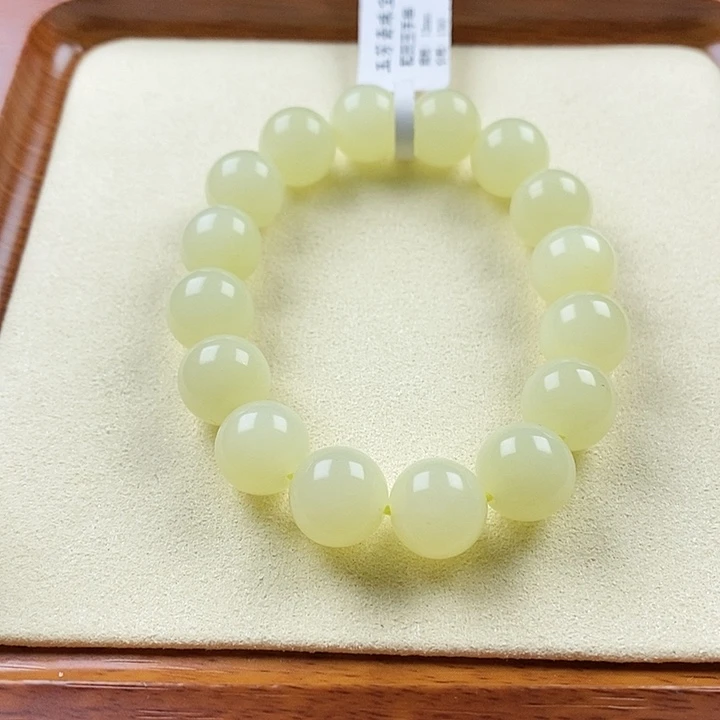 和田玉手串未镶嵌12mm