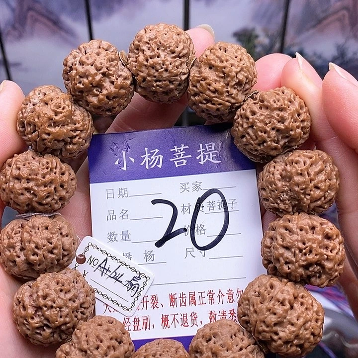 手串金刚菩提24扇面蜂王