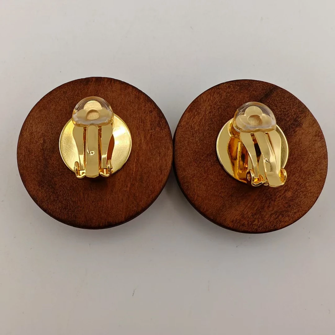 铜合金耳饰  VTGViVi饰品/中古饰品/时尚复古百搭款/P22/新款耳夹