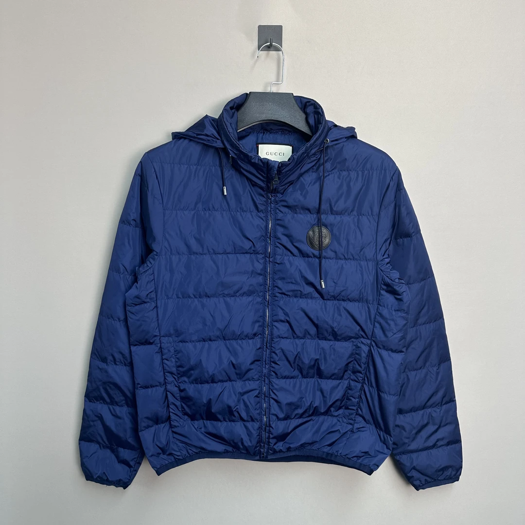 99新 GUCCI/古驰 内里老花满印羽绒服/50码/公价18000