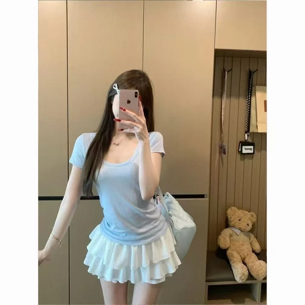 纯欲网红夏天千金款套装连衣裙