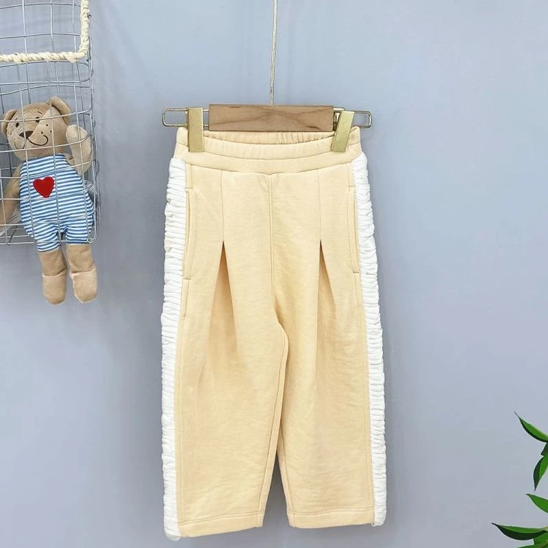 12016高端专享春款裤子香槟黄