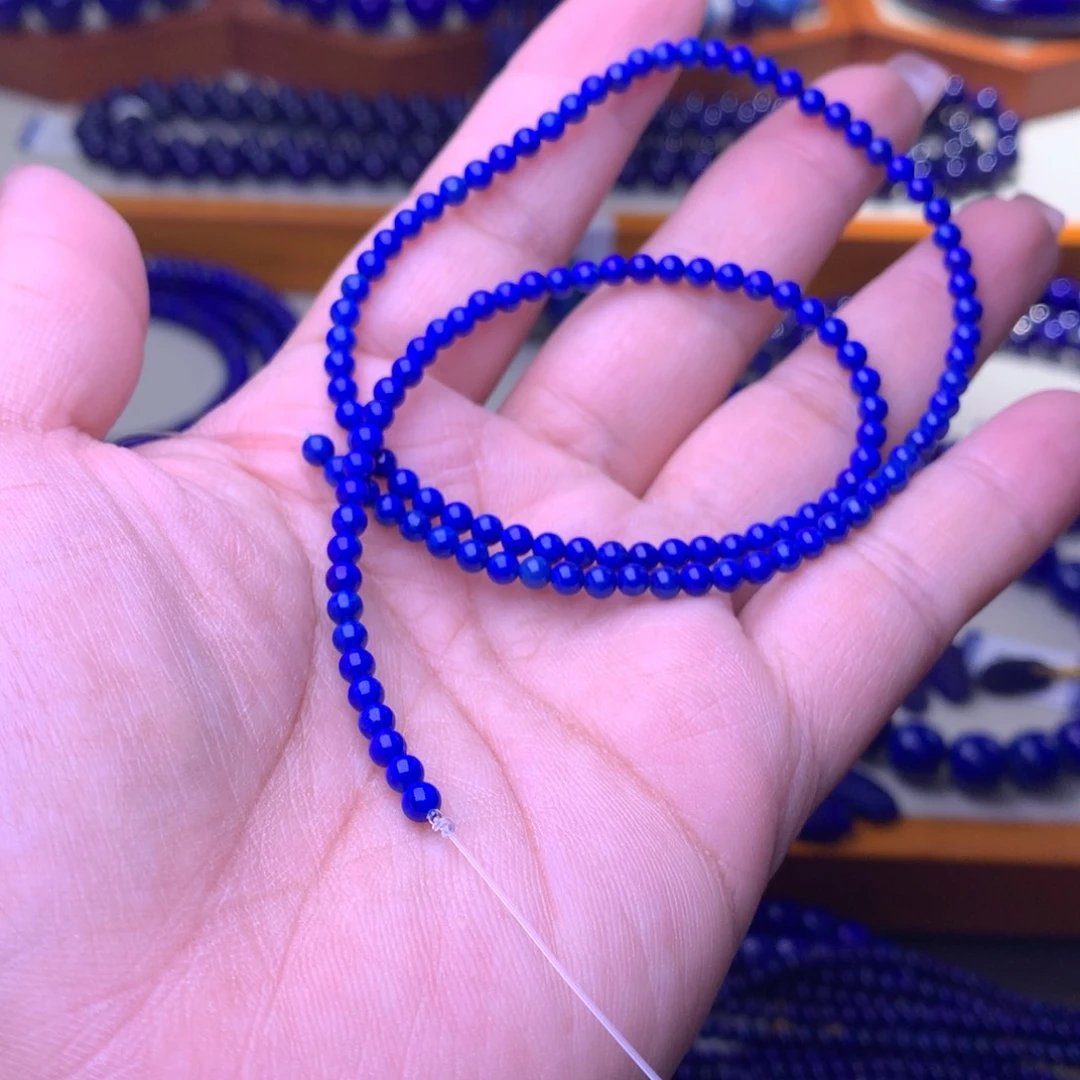 未镶嵌青金石手串3m半成品