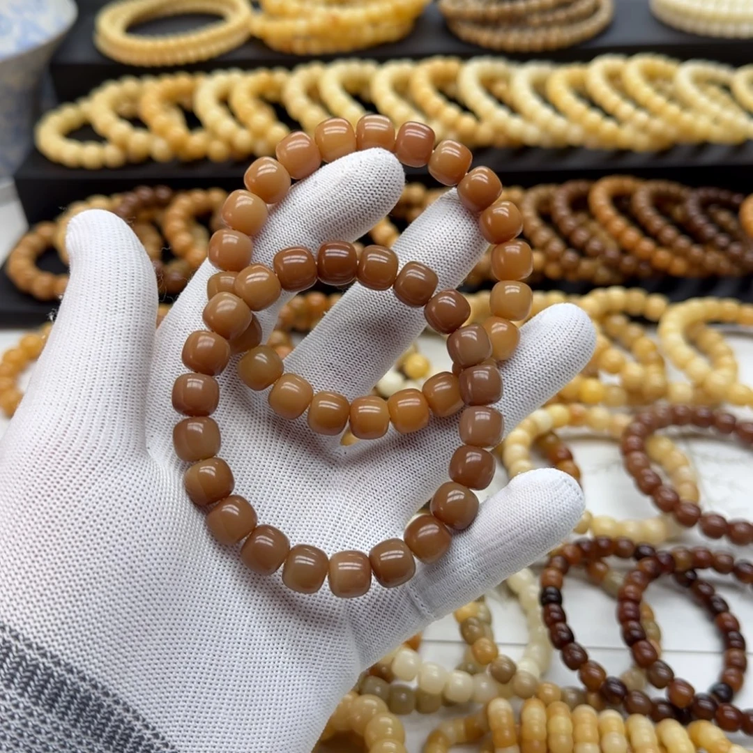 菩提根/象牙果手串10*11微瑕5年