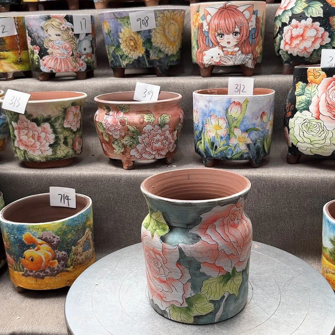 紫砂花盆微瑕福利