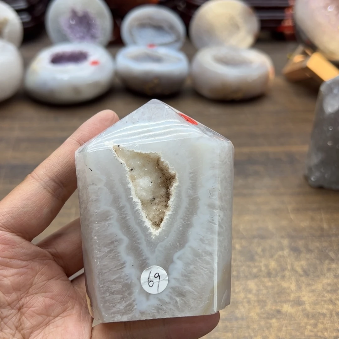 水晶水晶无镶嵌未镶嵌柱子61