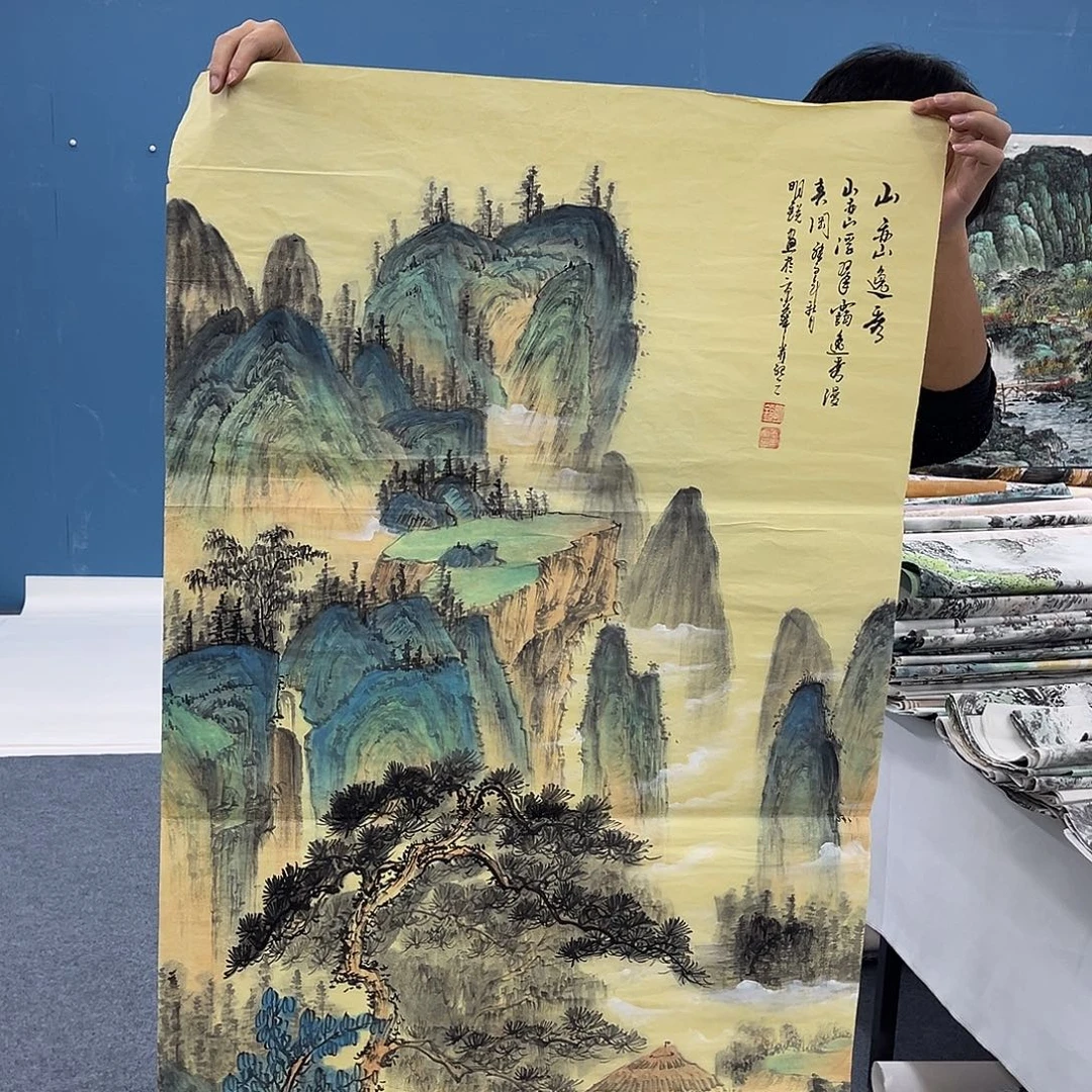 国画纯手绘作品欣赏