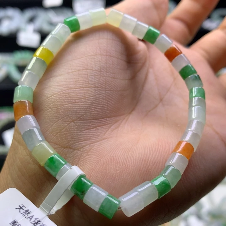 未镶嵌手串翡翠卡5.3