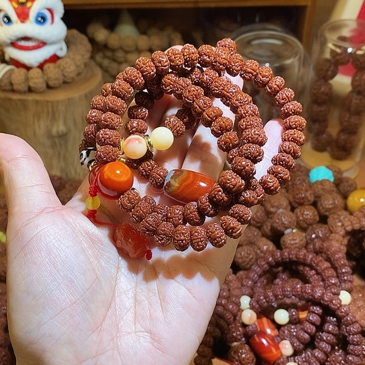 金刚菩提吊坠106玉华108颗原创