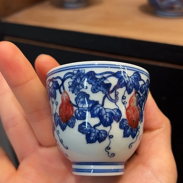 臻玉古坊原矿孔雀石釉里红