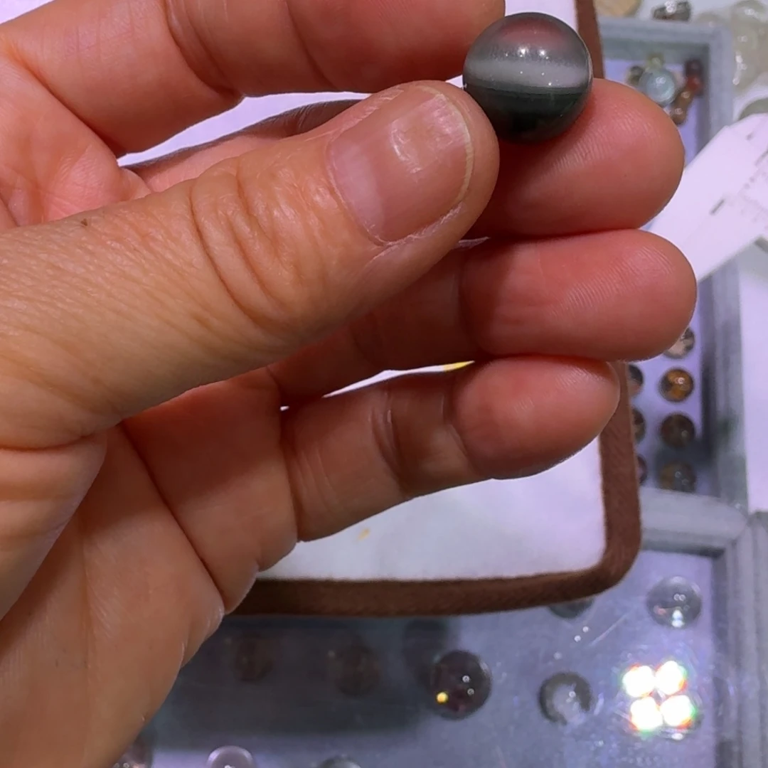 水晶珠宝半成品未镶嵌打孔定制、不退不换