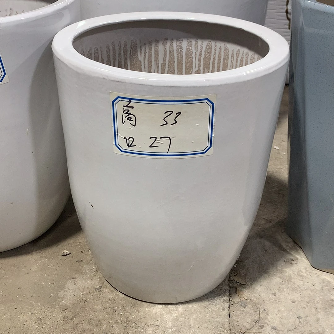 高温陶瓷花盆微瑕