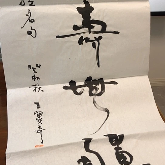 书法王翼奇4平尺书法