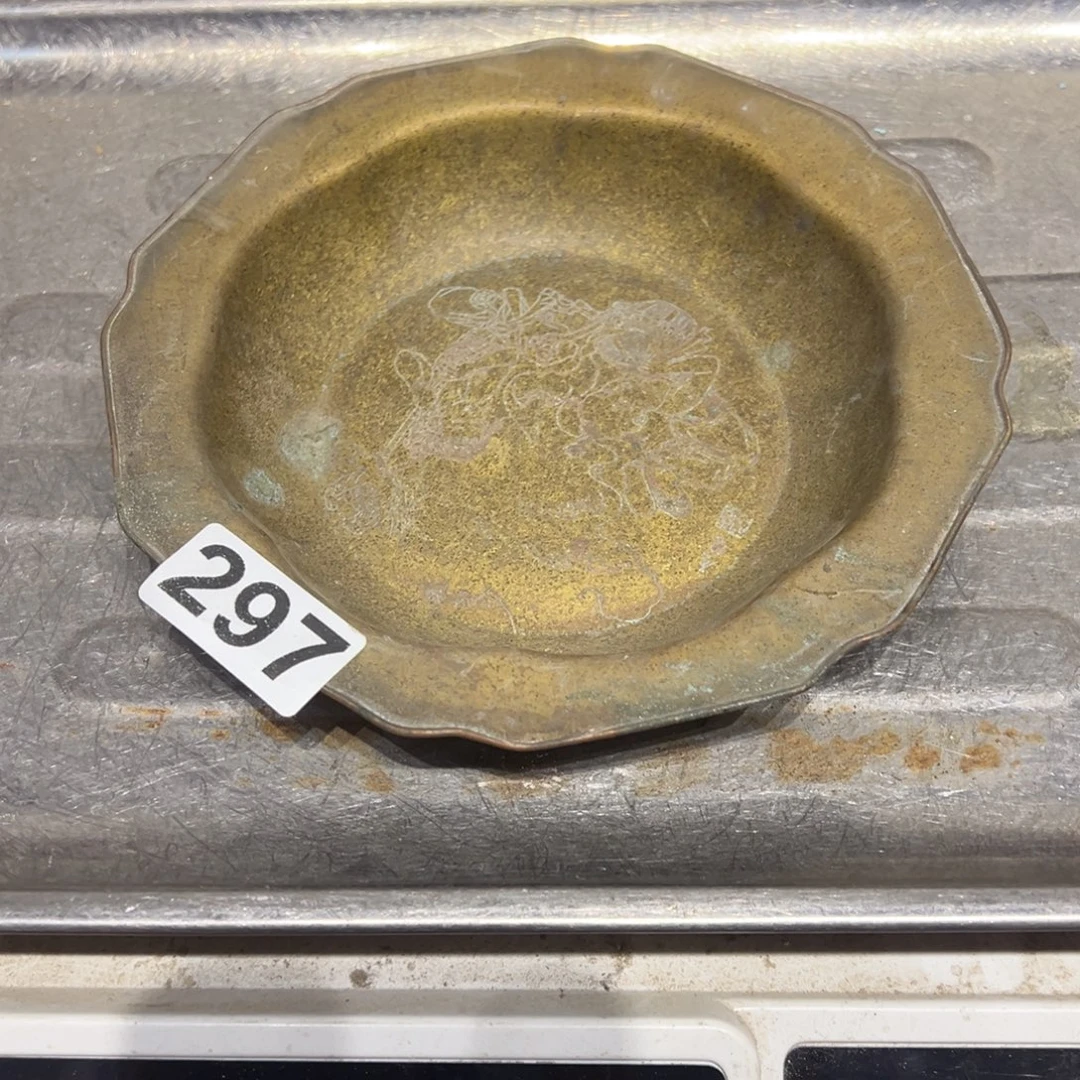 黄铜摆件，文房摆件