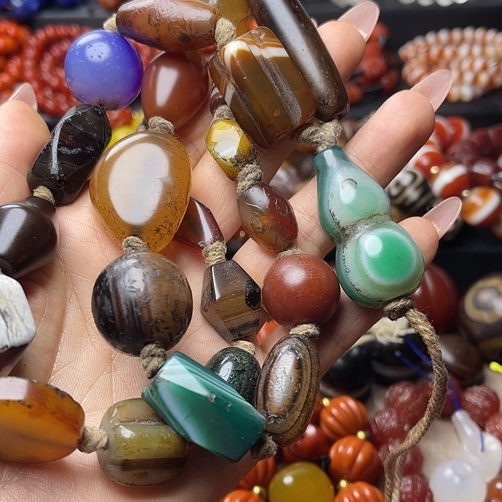 玛瑙/玉髓未镶嵌手链