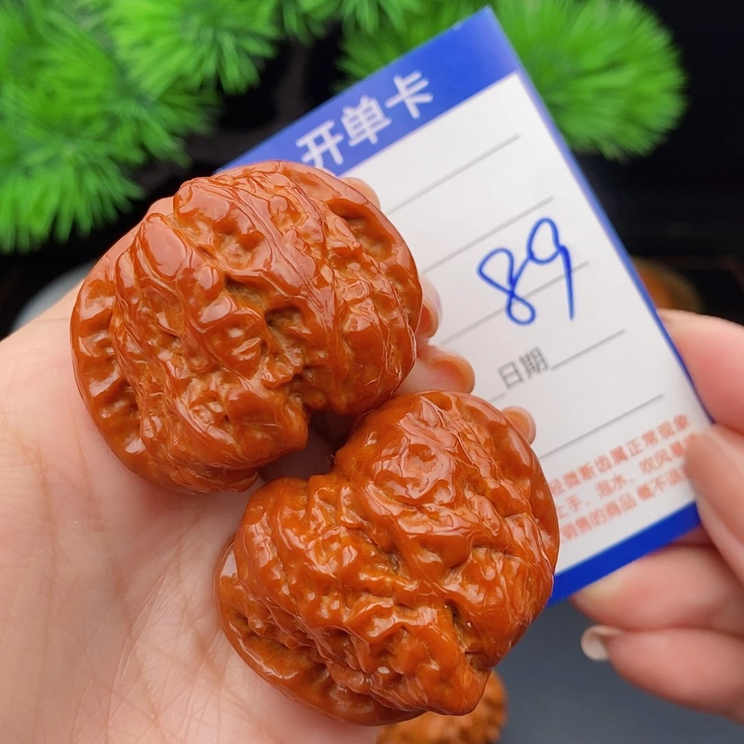 文玩核桃把件池**渊44蛤蟆头89
