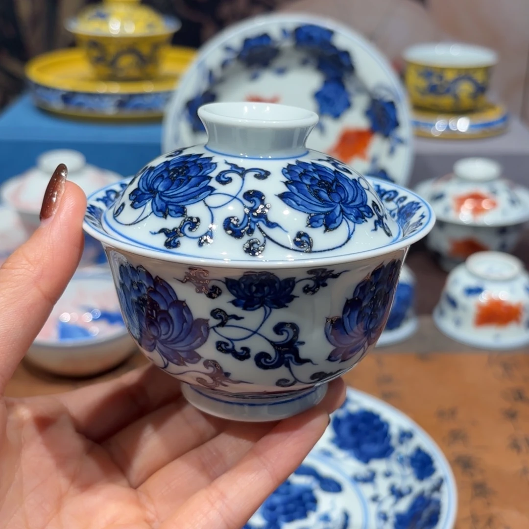 手工手绘陶瓷茶具