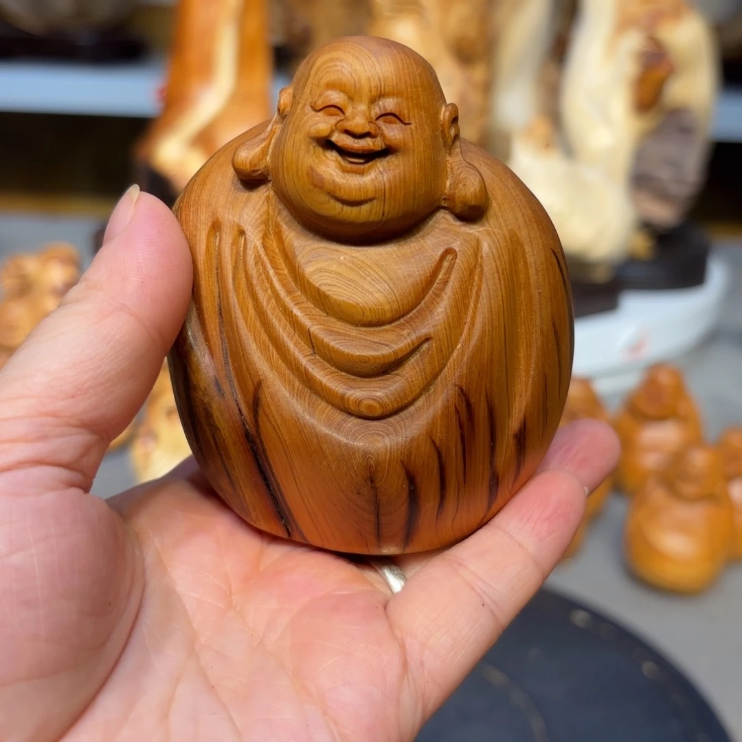 柏木（崖柏）太行崖柏弥勒佛
