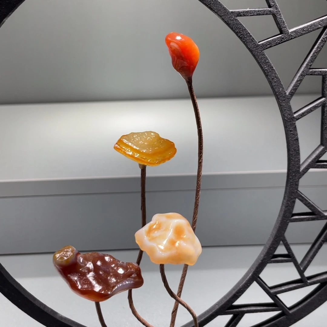石材阿拉善荷花小品组合
