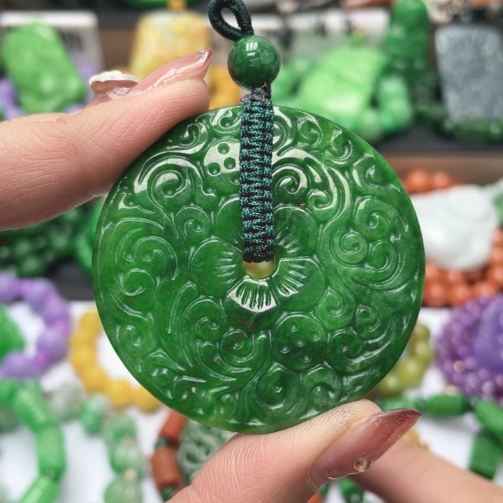 翡翠未镶嵌手链项链2