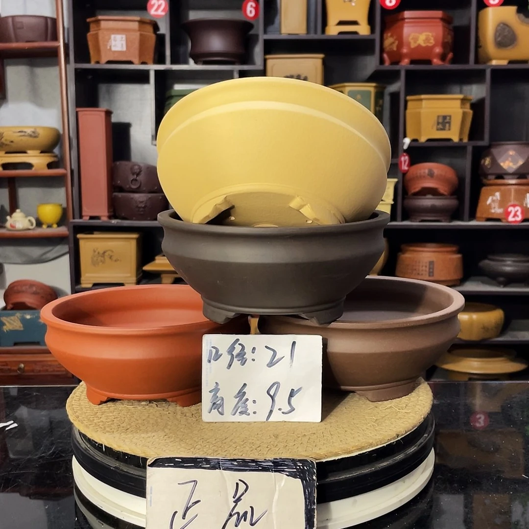 D-盆尚好紫砂花盆