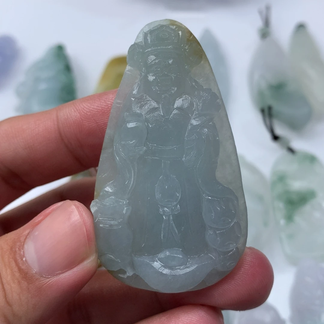 未镶嵌定制翡翠吊坠